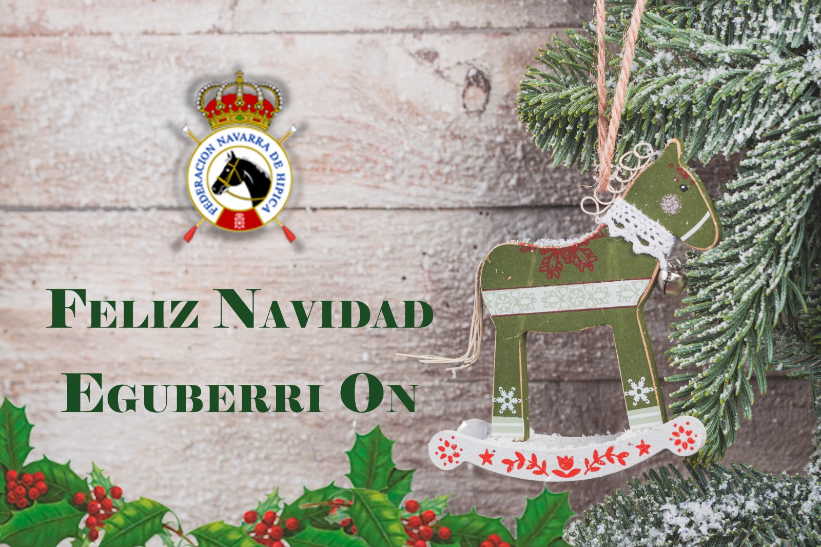 Eguberri on / Feliz Navidad